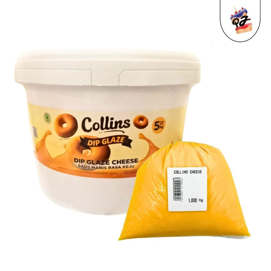 

GLAZE COLLINS CHEESE KEMASAN CURAH 1 KG