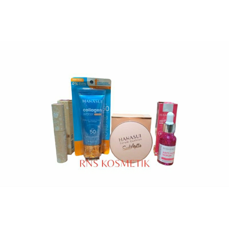 HANASUI PAKET MAKE UP MURAH HARIAN WAJAH