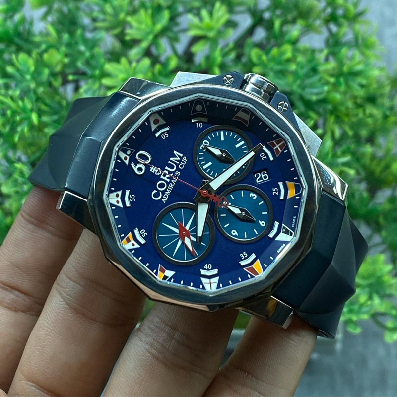 Corum Admiral’s Cup Challenger Blue Dial 01.0007 Automatic 44mm