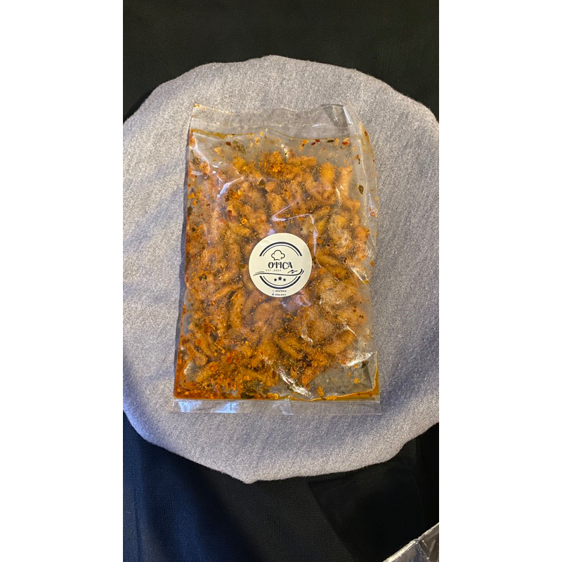 

Usus crispy extra pedas 100 gr