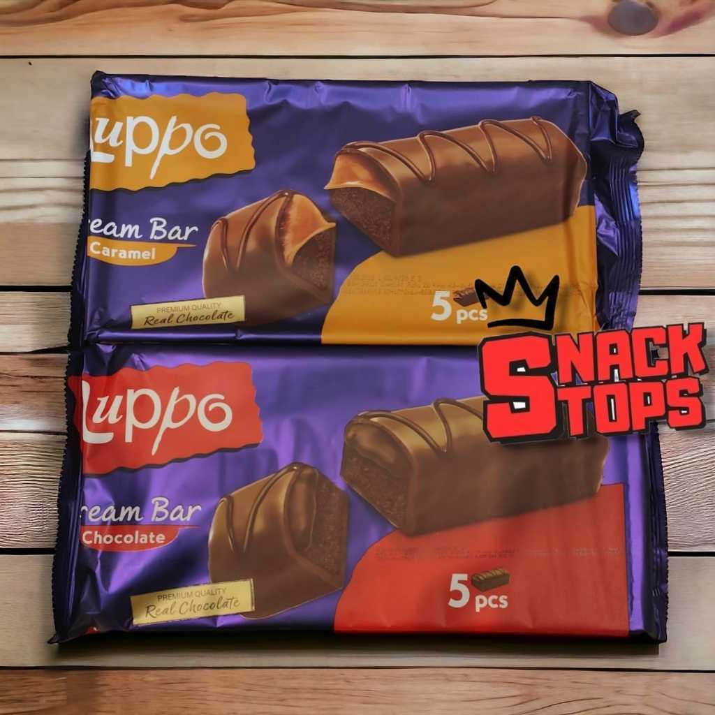 

Luppo Dream Bar Premium Chocolate & Caramel Bar 150gr (Isi 5 Pcs @30Gr)