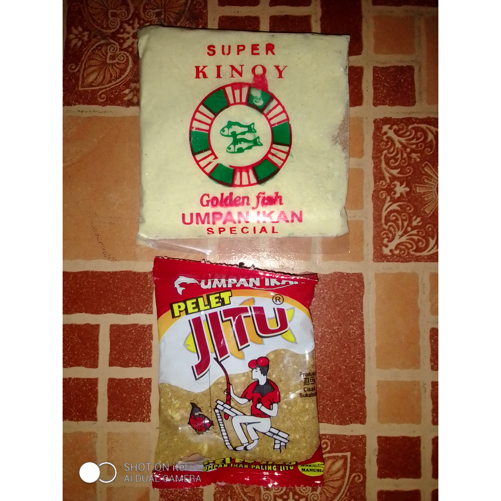 Umpan Mancing Ikan Mas Paketan Praktis siap Pakai