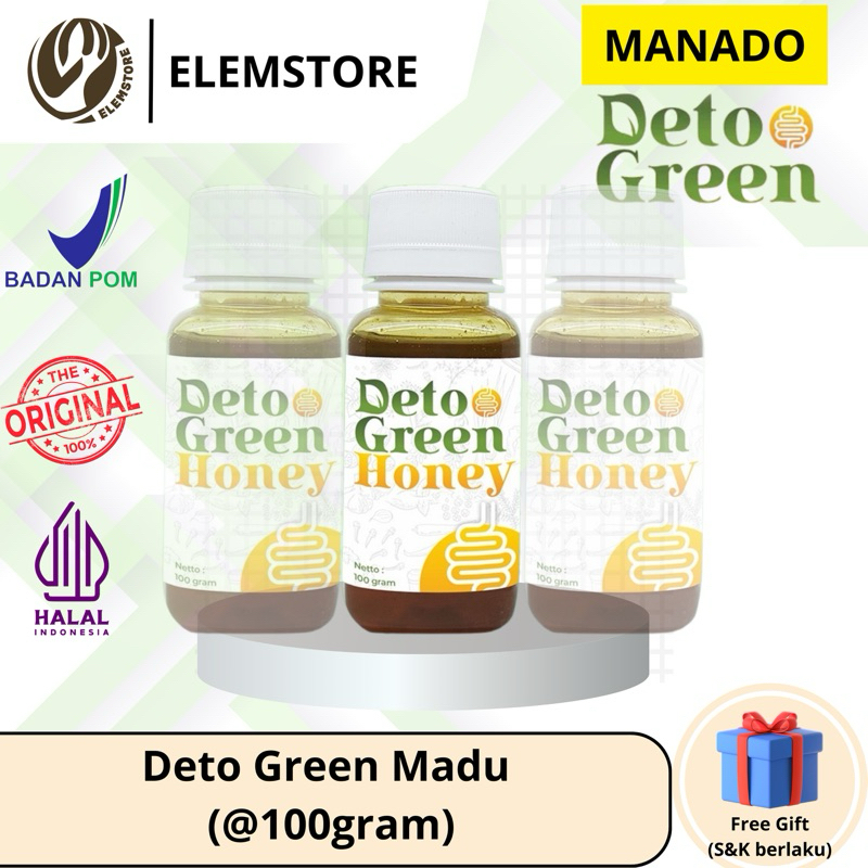 

Manado - Detogreen Madu @100gr