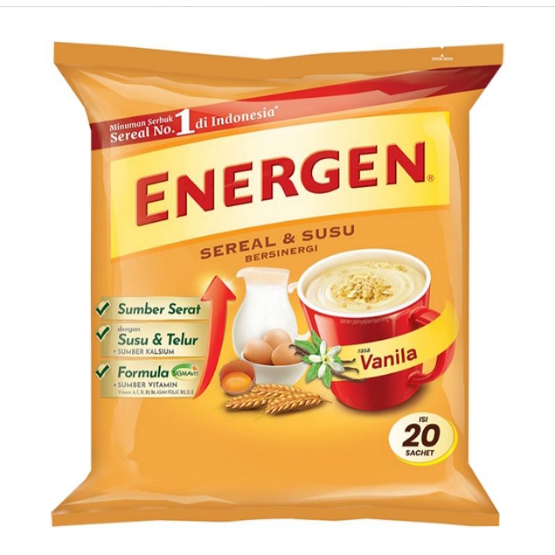 

ENERGEN Minuman Sereal Vanila 32 g