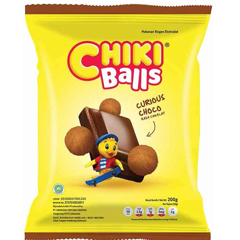 

CHIKI Snack Balls Chocolate 200gr