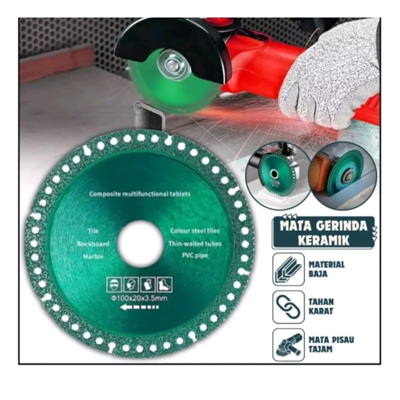 Mata Gerinda Potong Besi / Mata Potong Kayu / Mata Gerinda Multifungsi / Mata Diamond Serba Guna / M