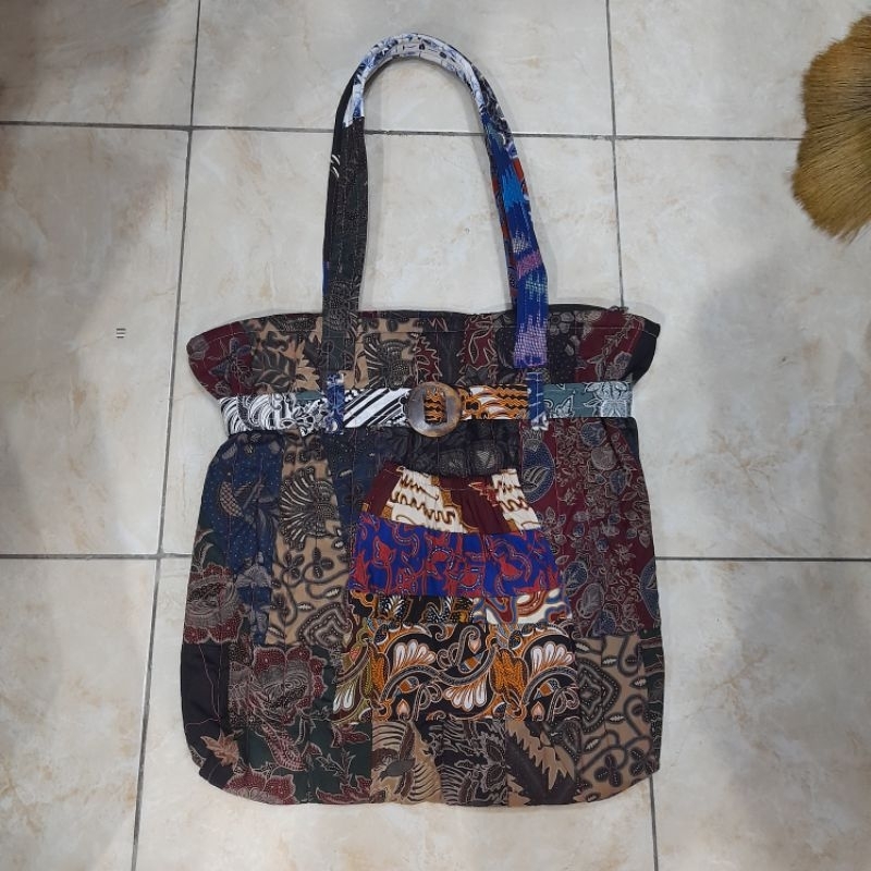 Tas Batik Perca Murah Tas batik oleholeh