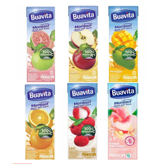 

BUAVITA Minuman Sari Buah dari Alam 245ml