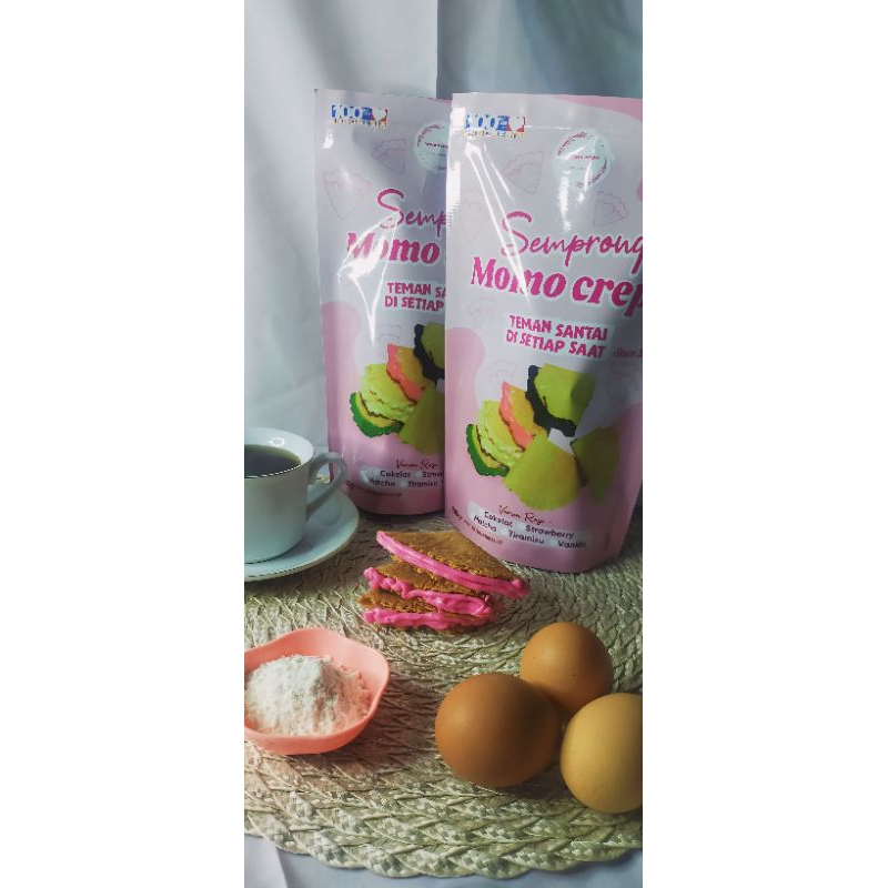 

CEMILAN OLEH-OLEH VIRAL SULAWESI SEMPRONG MOMO CREPE-100GR COKLAT LUMER