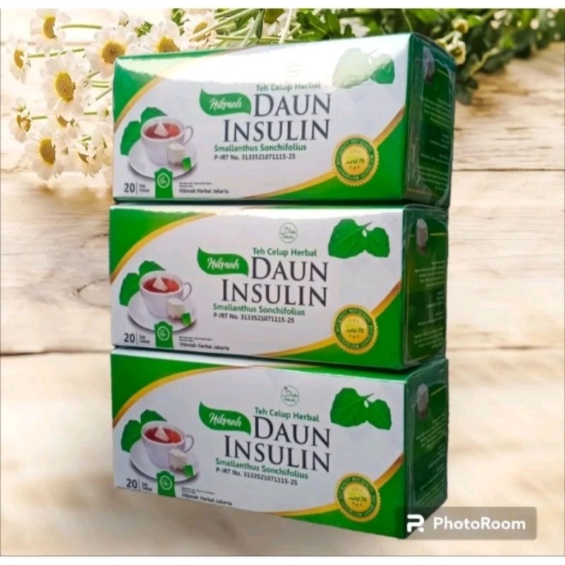 

TEH CELUP HERBAL DAUN INSULIN ISI 20 KANTONG