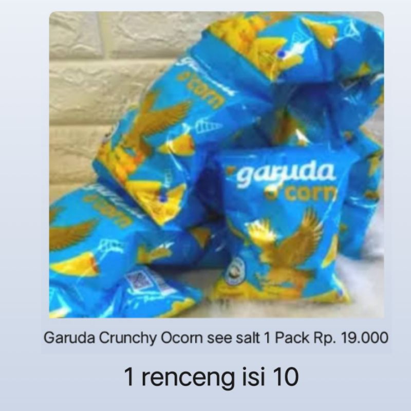 

Garuda Crunchy Ocorn See Salt