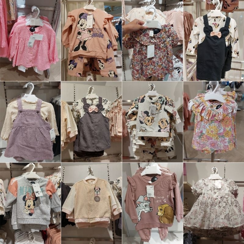 [SALE]JASTIP BAJU BAYI PEREMPUAN H&M UNDER 2 tahun