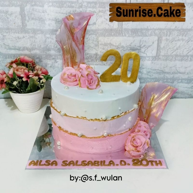 

Custom cake TOPPER kue ulang tahun