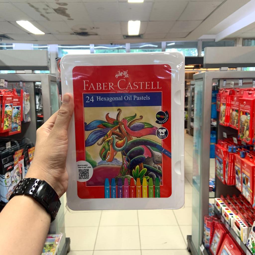 

Gramedia - Faber Hezagonal Oil Pastel 24 120089A