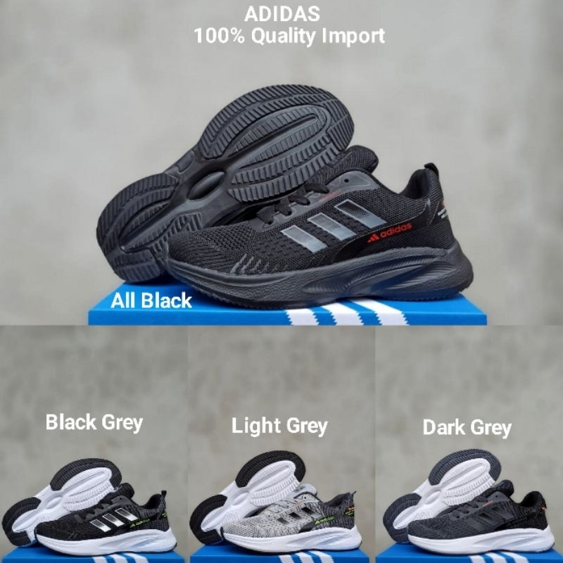 Sepatu Adidas Import 01 . Sepatu Sneaker Running Pria . Sepatu Olahraga Adidas