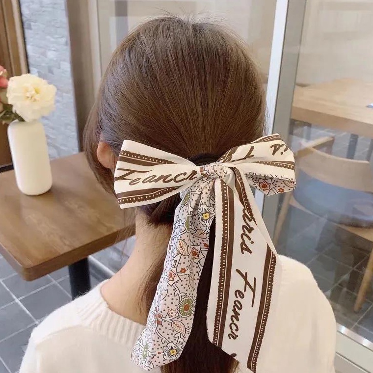 ART M18L Bandana Korea Fashion scarf leher syal dekoratif tas aksesoris scraft silk scraft