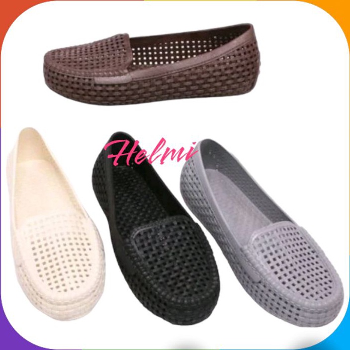 Kualitas Dijamin MY BABY Sepatu Wanita KARET Flat Shoes Karet Yumeida LD 311