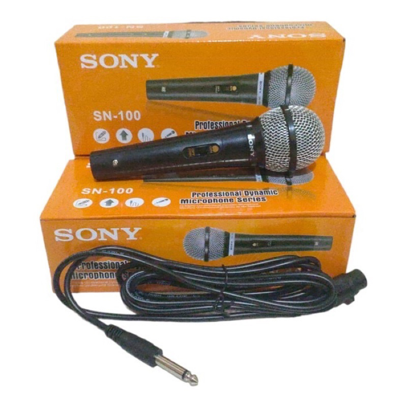 Micropone SONY karaoke suara jernih