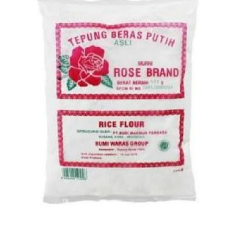 

rose brand tepung beras 500 gr