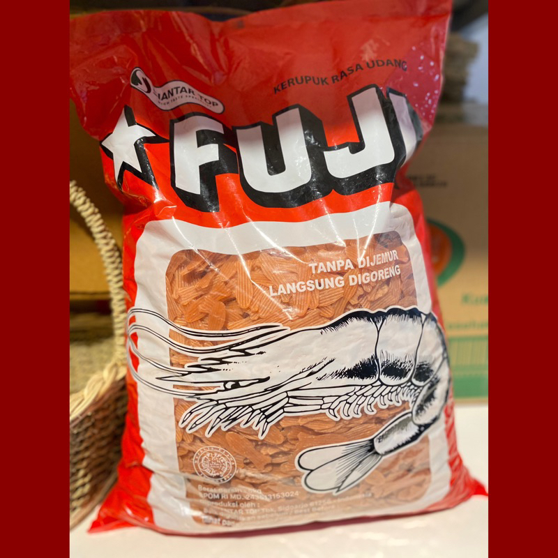 

✔TERMURAH Kerupuk Ikan FUJI by SIANTAR TOP Repack 250gr / Krupuk FUJI / FUJI