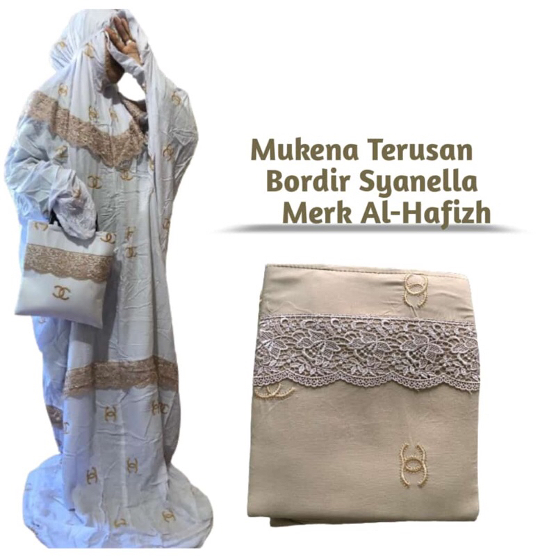 Mukena Terusan Bordir Syaenlla By hafizh warna coksu
