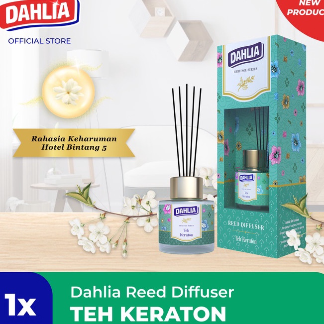 Dahlia Reed Diffuser teh Keraton