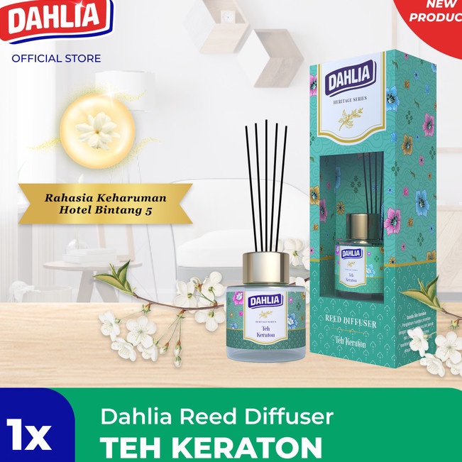 Dahlia Reed Diffuser teh Keraton