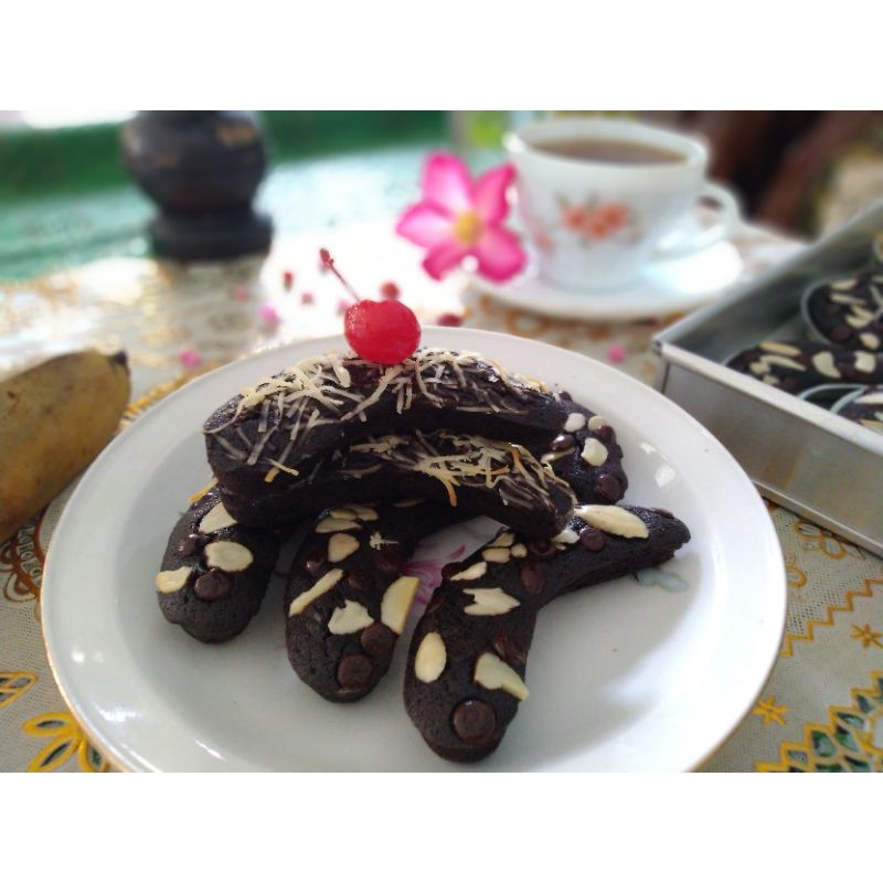 

Brownies Pisang Oven/Brownies Khas Kertosono