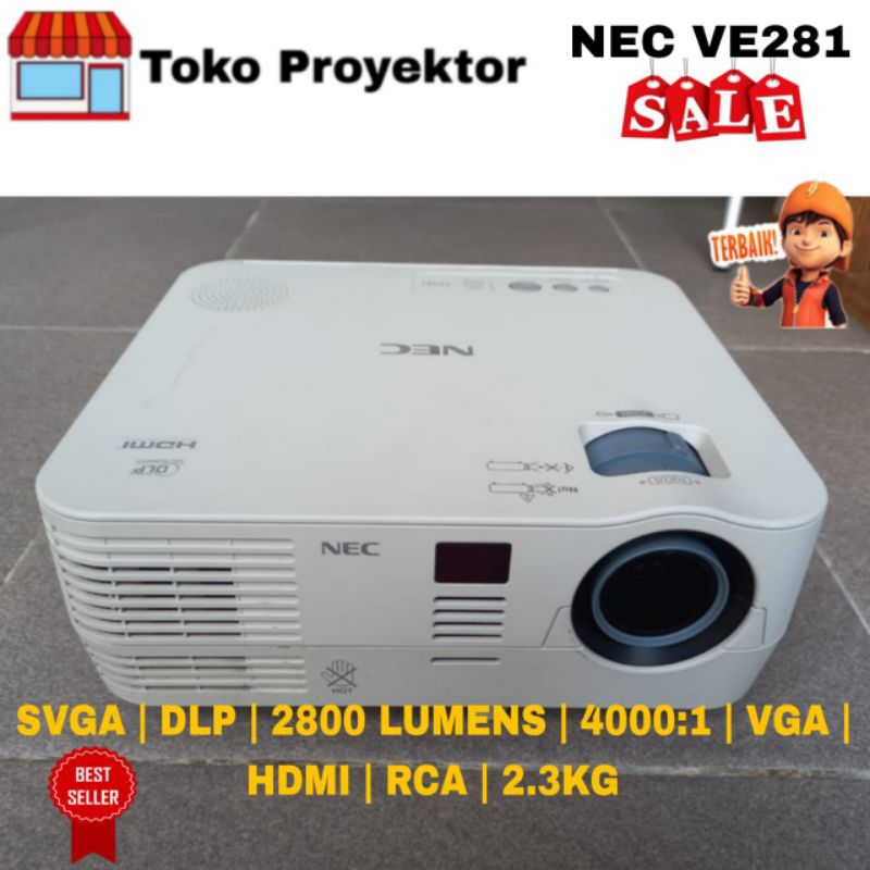 Proyektor Bekas  Second NEC VE281 Murah bagus