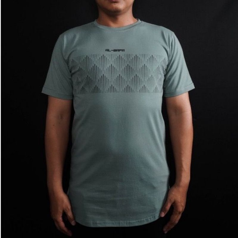 #K303 - Kaos Kurta Sablon Combed - Kaos Kurta Pria Sambol Combed Lengan Pendek Dewasa - Jahitan Kuat