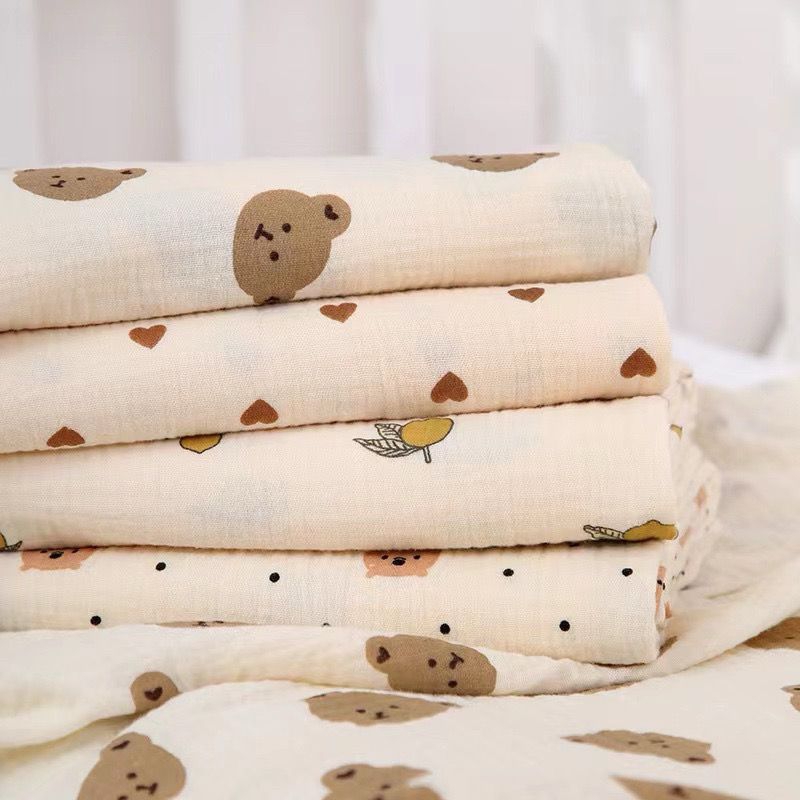 Kain Bedong Muslin Cotton Organik Muslin Swaddle