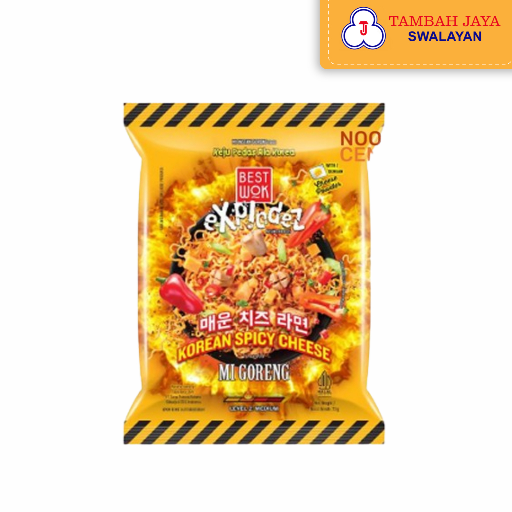 

Mie Best Wok Korean Spicy Cheese 73g