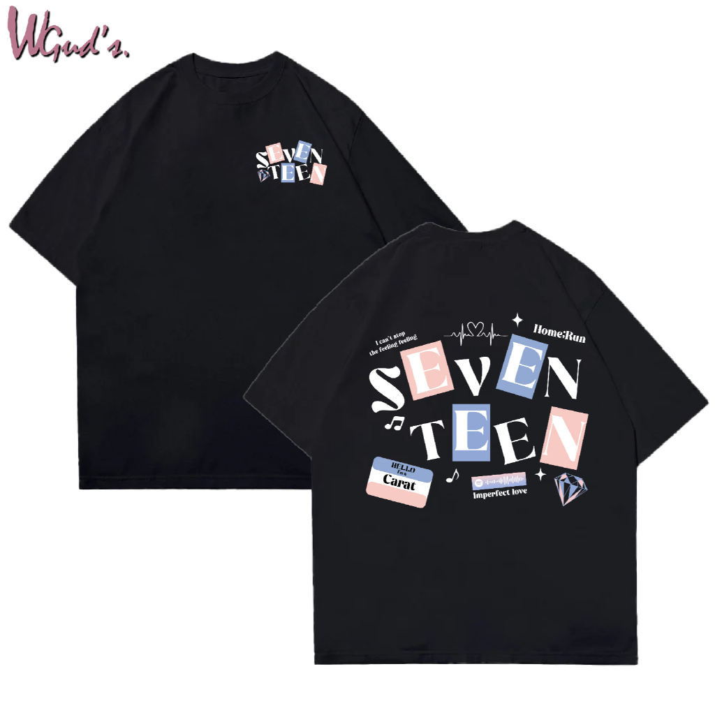 WGUD'S Cotton Combed 30S T-shirt IMPERFECT LOVE SVT [sablon DTF] Unisex Pria & Wanita *PREMIUM QUALITY*-3