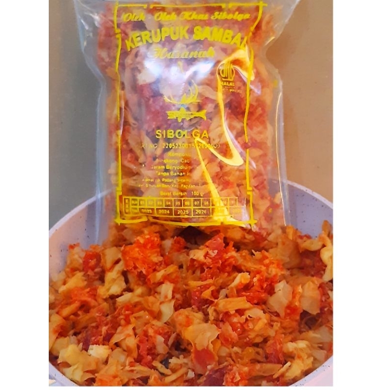 

Keripik Sambal Teri ASLI Sibolga 1 Kg