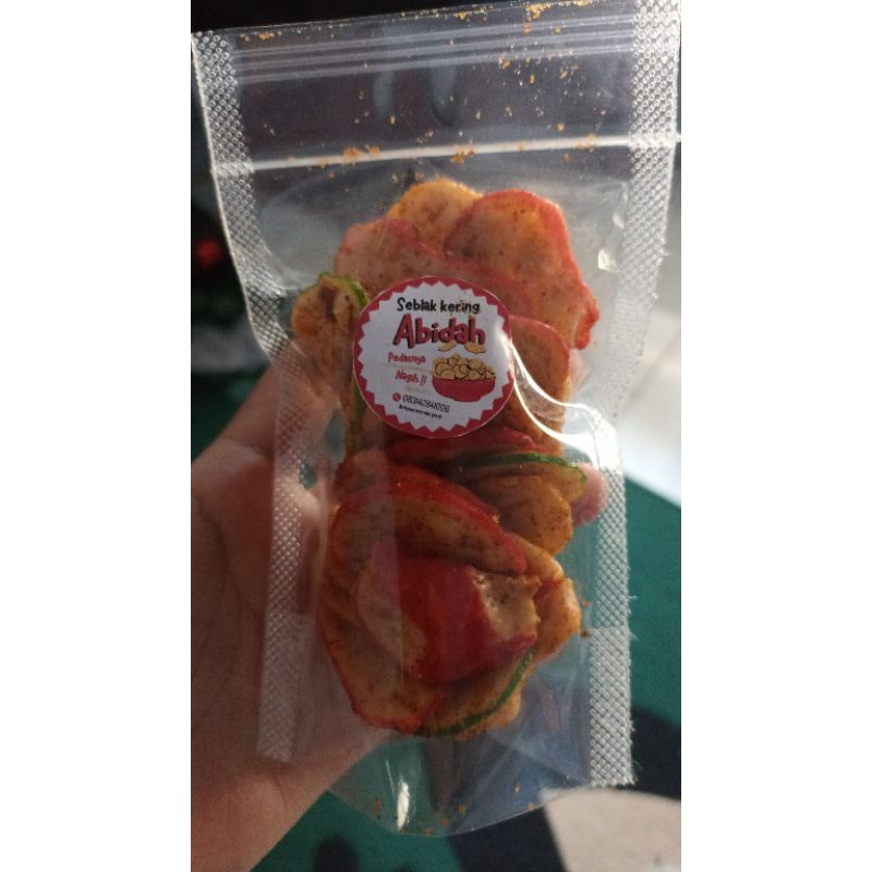 

kerupuk seblak kering abidah
