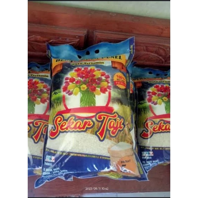 

Beras premium pulen Sekartaji 5 kg