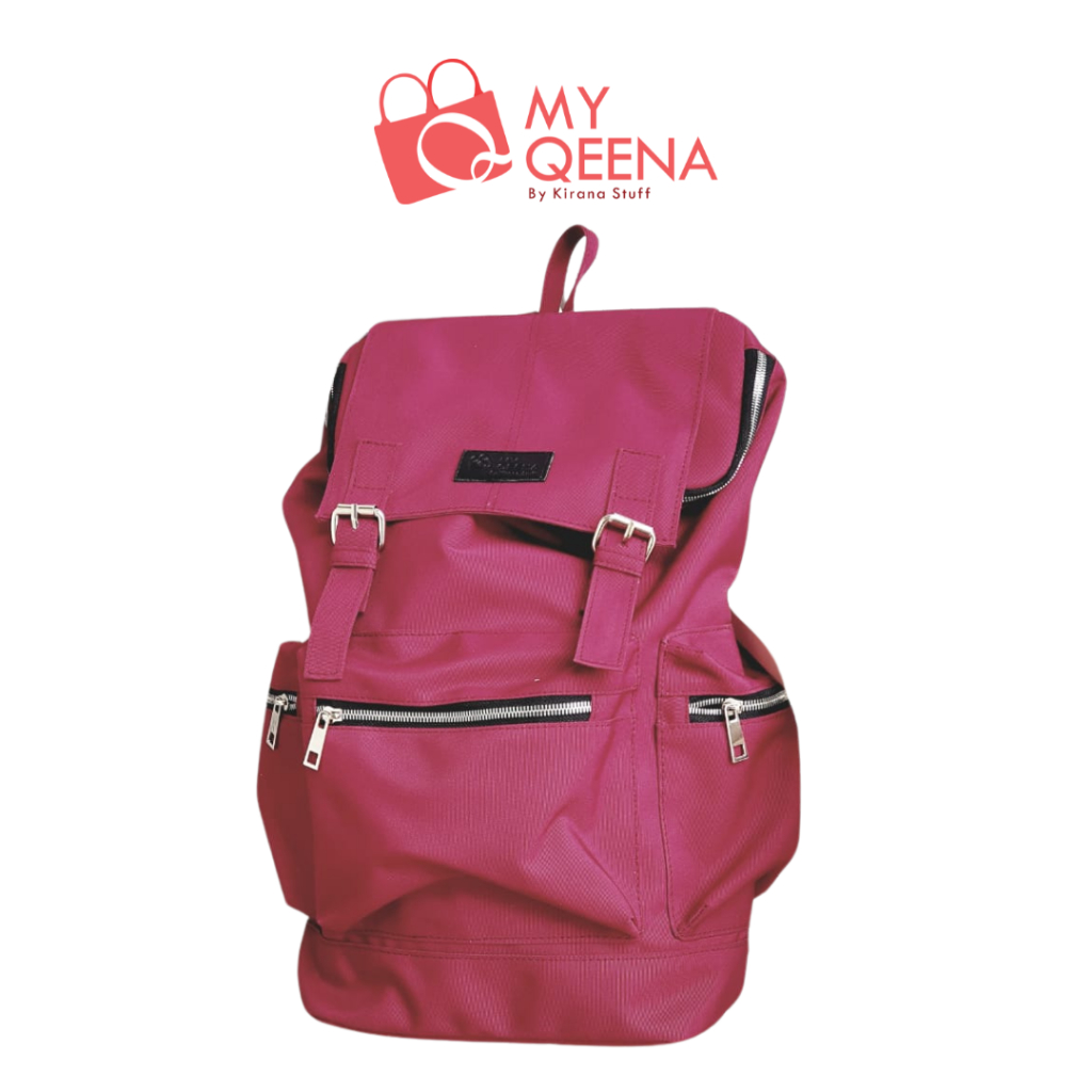 My Qeena by Kirana Stuff Shigeru Bag Tas Pria Ransel Tas Punggung Backpack