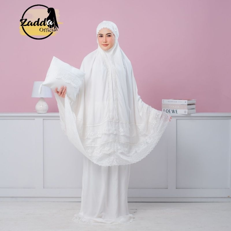 MUKENA LEBARAN BAHAN RAYON BLOMY RAYON JUMBO ADEM MEWAH