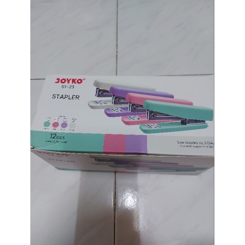 

STAPLER ST-23 JOYKO menggunakan isi no.3 (24/6 )