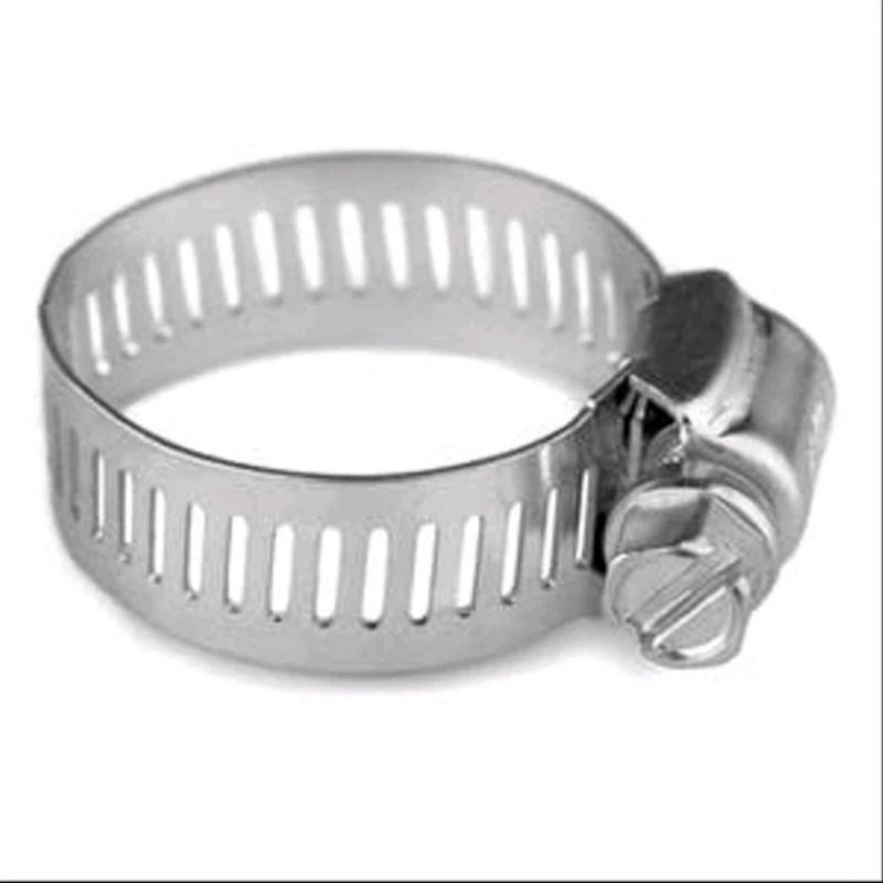 clamp pipa antena aluminium klem selang / klem hose / hose  clamp