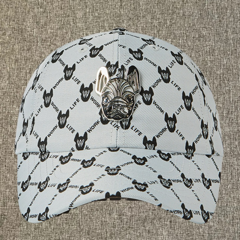 Lifework Metal Radog Cap Pattern White Original / Topi Life Work Authentic