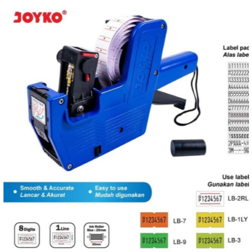 

Mesin Tembak Stiker Harga Expired Date Price Labeller 8 digit MX 5500 / Mesin Tembak Harga