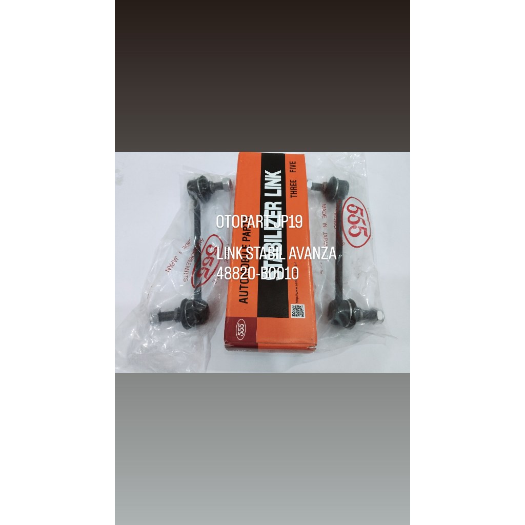 STABILIZER LINK STABIL DEPAN AVANZA XENIA LAMA ALL NEW AVANZA VELOZ 555 JAPAN HARGA 1SET 2PC