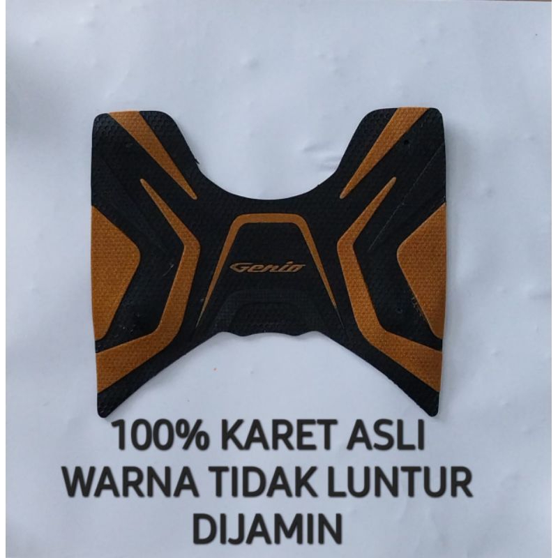 karpet motor genio / pijakan kaki motor HONDA GENIO