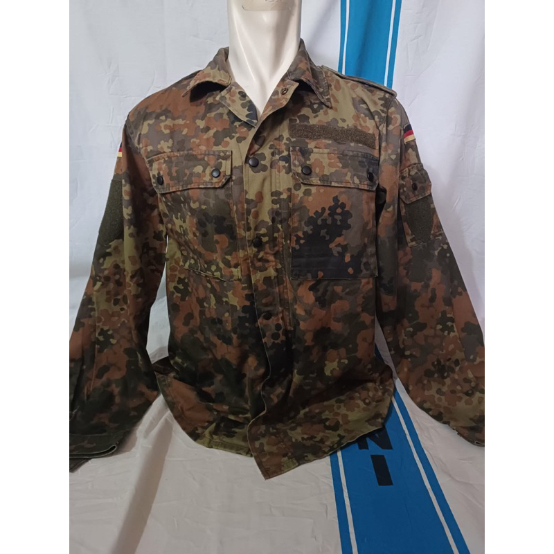 Kemeja BDU PDL loreng Flecktarn Jerman Army (14)