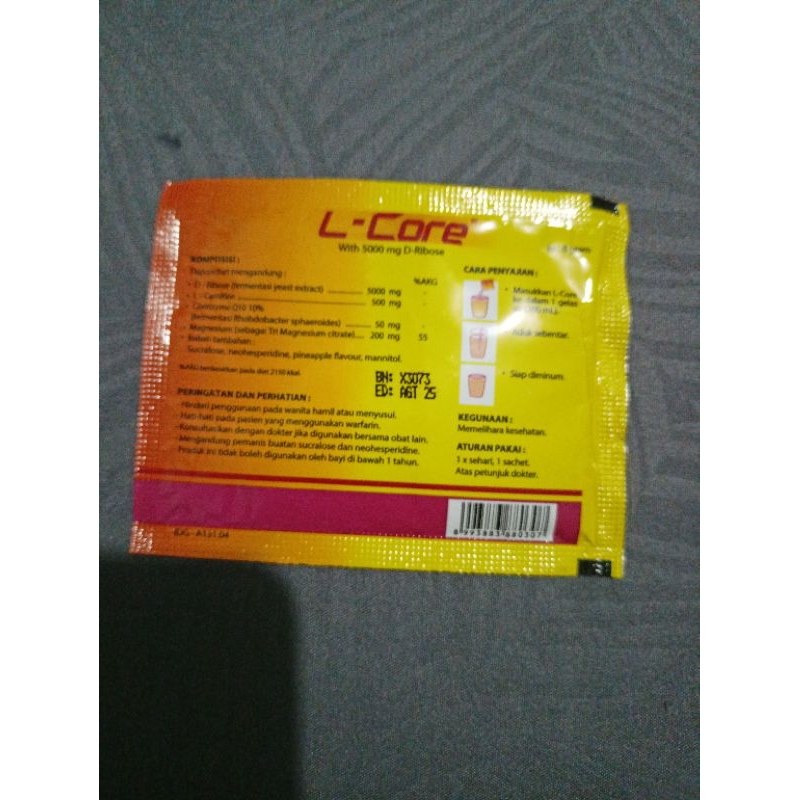 L-core suplemen kesehatan