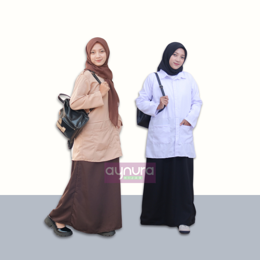 Seragam PDH Pramuka Bahan Twist Premium Gamis Pramuka Guru