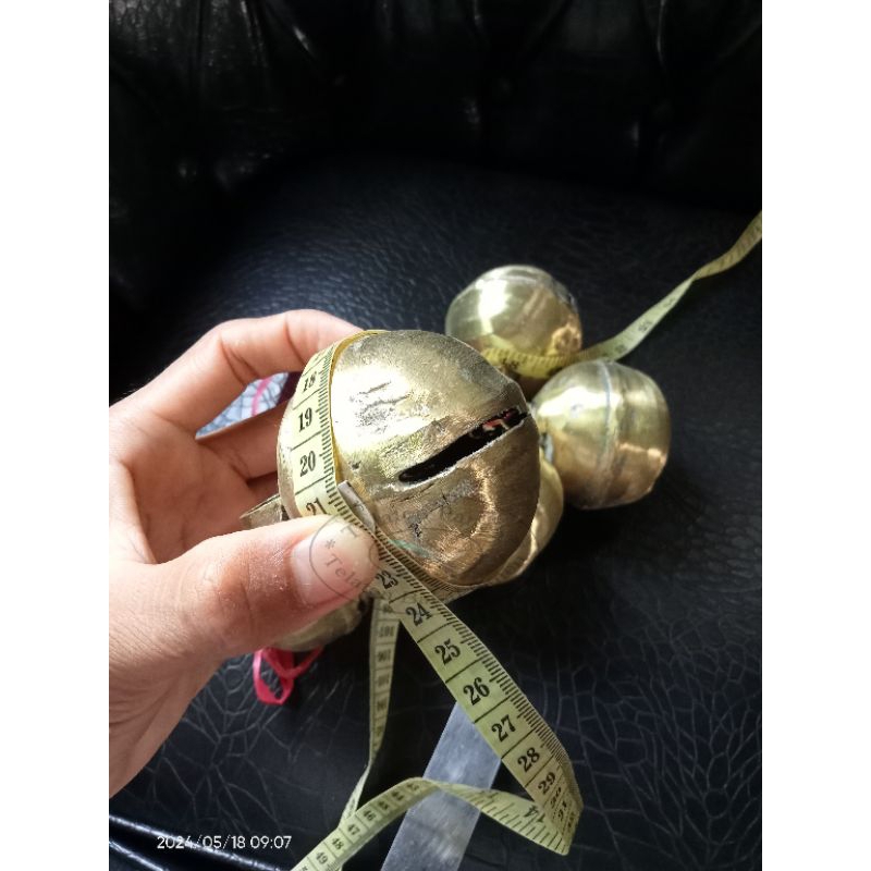 Klontong sapi besar | Orok / Lonceng kuningan/ Kelontong bulat bundar/ Kelunthong sapi/ Korakan sapi