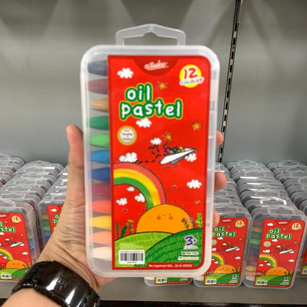 

Gramedia - Estudee Oil Pastel 12 warna