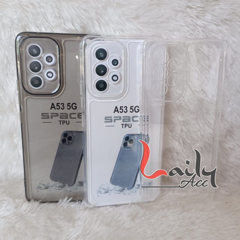 SOFT CASE SPACE CLEAR TRANSPARAN SAMSUNG A53 5g SILIKON PROTECT CAMERA